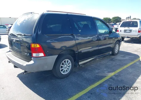 2001 Ford Windstar Lx из США, поврежденный, VIN 2FMZA51461BA76059